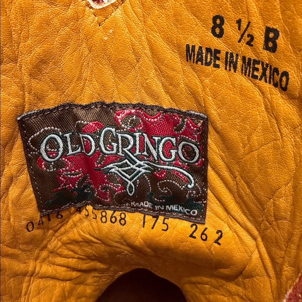 OLD GRINGO Cowboy Boots NEVADA Snip Toe Stitching Details Cowgirl Rodeo - Picture 12 of 17